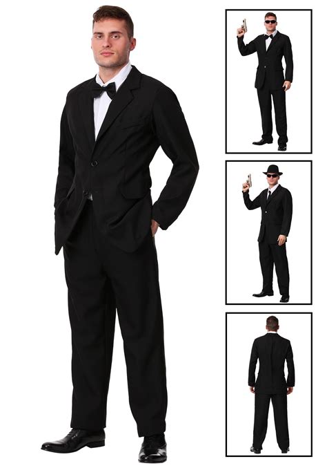 Disfraz traje negro Continuara.org