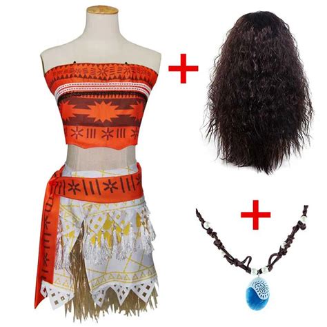 Disfraz vaiana collar Continuara.org