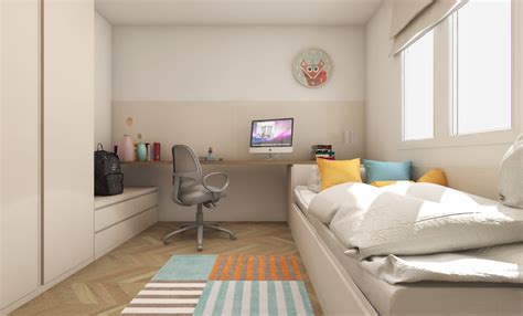 Dormitorio estudio juvenil Continuara.org