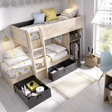 Dormitorio juvenil literas Continuara.org