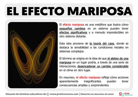 Efecto mariposa Continuara.org