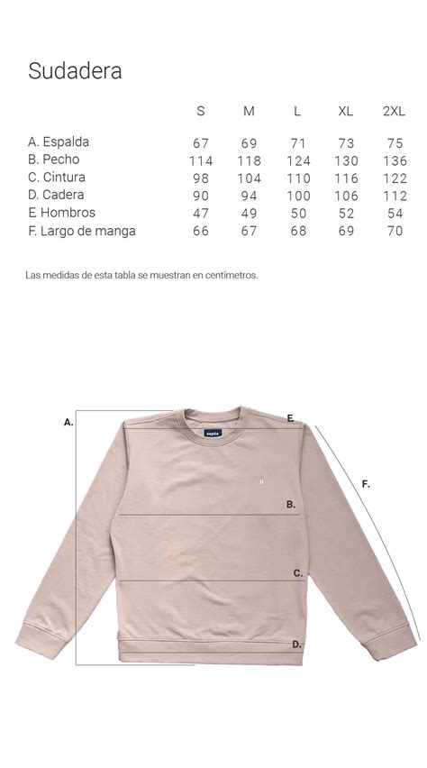 Element sudadera talla Continuara.org