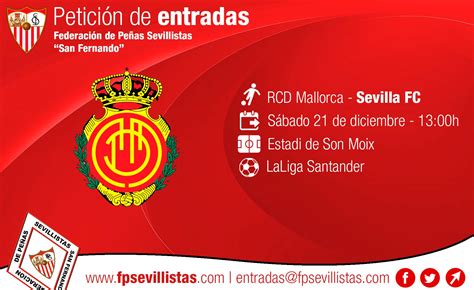 Entradas mallorca sevilla Continuara.org