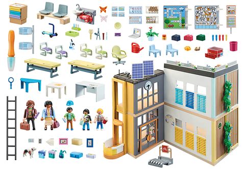 Escuela colegio playmobil Continuara.org