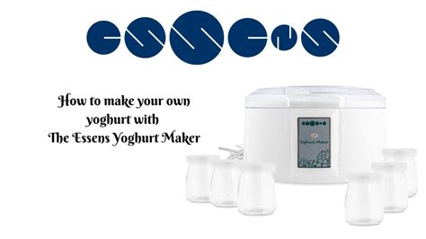 Essens yoghurt maker Continuara.org