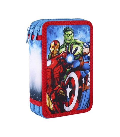 Estuche escolar avengers Continuara.org