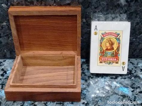 Estuche madera baraja Continuara.org