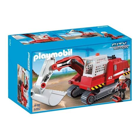 Excavadora playmobil Continuara.org