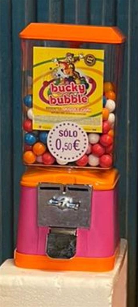 Expendedora bolas chicles Continuara.org