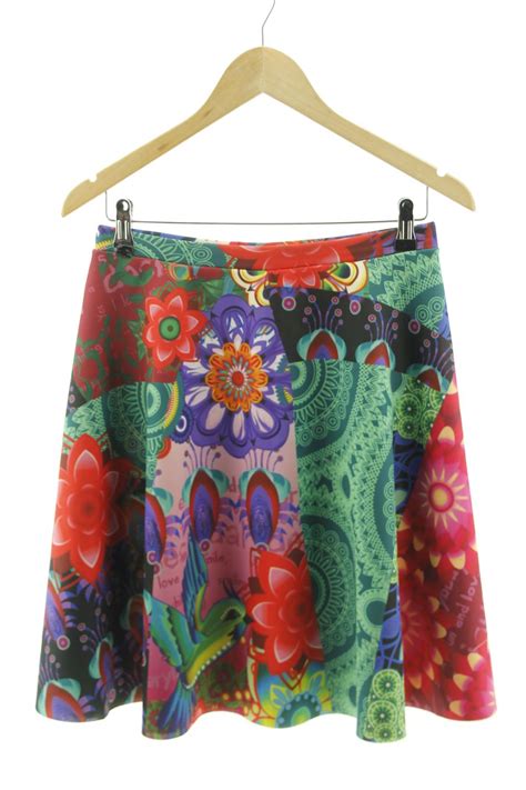 Falda desigual talla Continuara.org