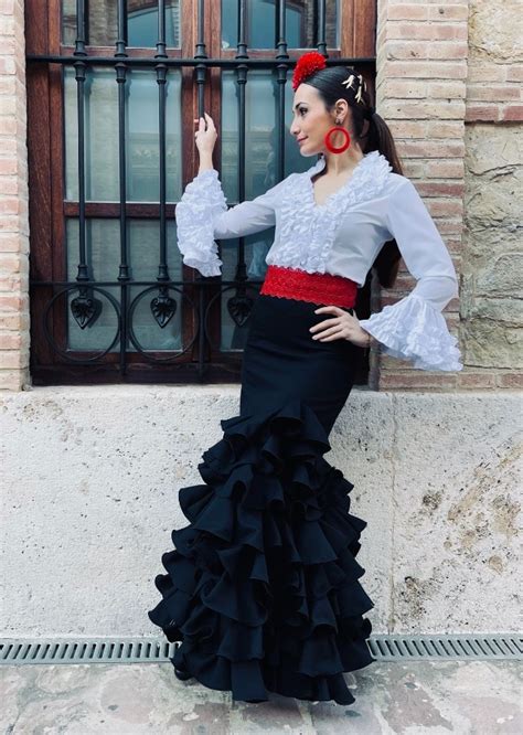 Falda flamenca talla Continuara.org