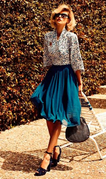 Falda moda vintaje Continuara.org