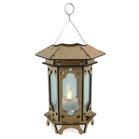 Farol madera velas Continuara.org