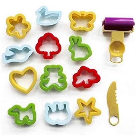 Figuras moldes plastilina Continuara.org