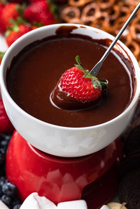 Fondue chocolate Continuara.org
