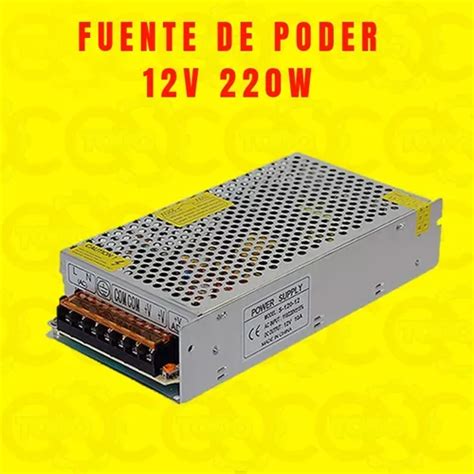 Fuente 12v 220w Continuara.org