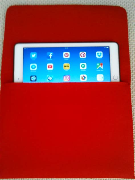 Funda fieltro ipad Continuara.org