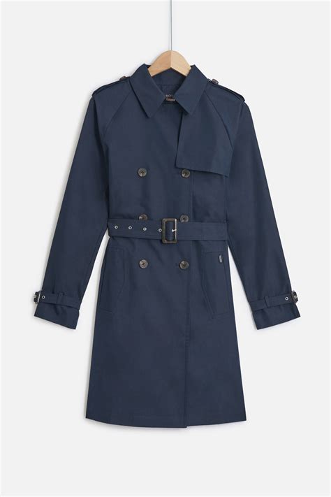 Gabardina azul marino Continuara.org