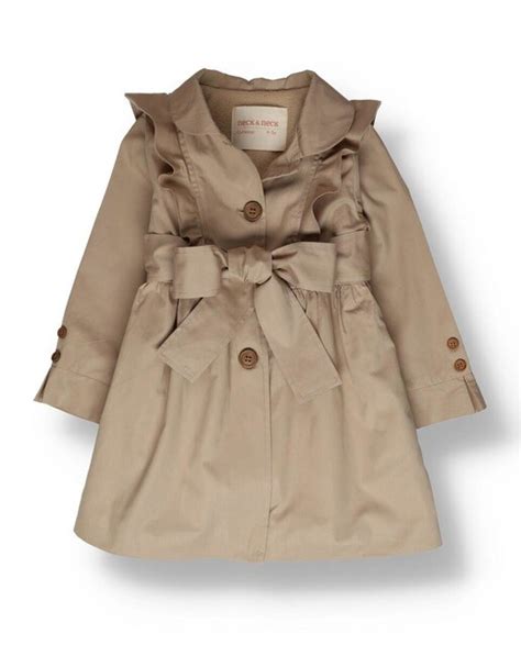 Gabardina marron nina Continuara.org