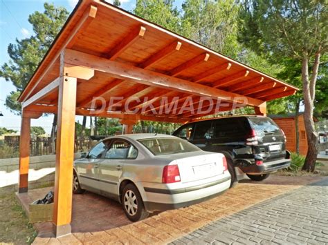Garaje madera coches Continuara.org