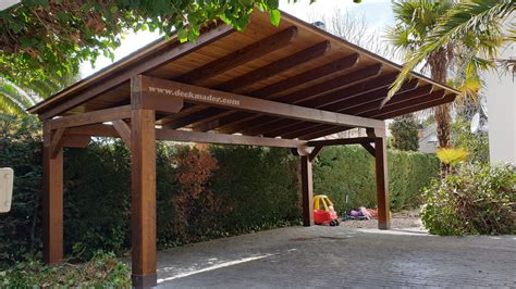 Garajes madera pergolas Continuara.org