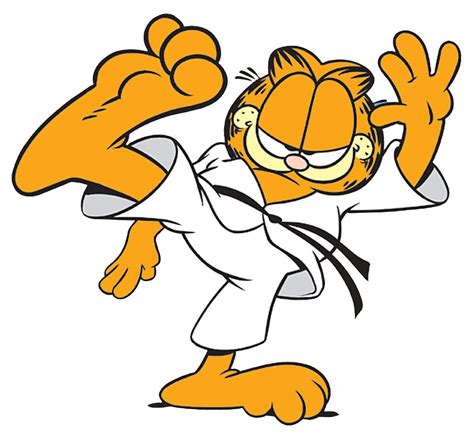 Garfield karateka Continuara.org
