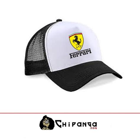 Gorra logo ferrari Continuara.org