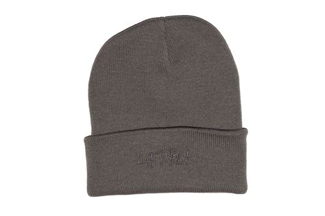 Gorro lana gris Continuara.org