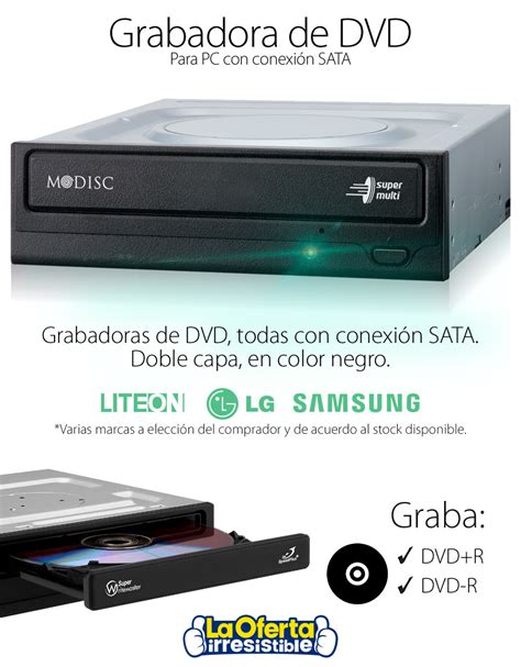 Grabadora doble capa Continuara.org