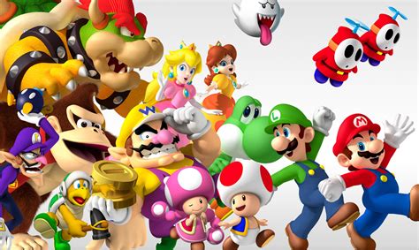 Grupo personajes mario Continuara.org