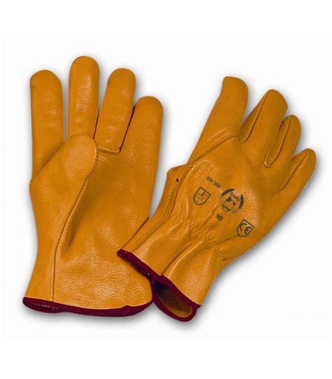 Guantes cuero Continuara.org