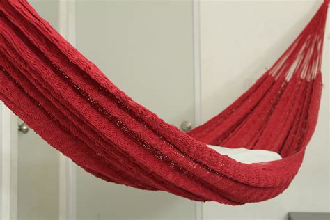 Hamaca color rojo Continuara.org