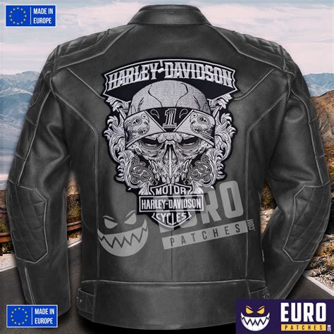 Harley bordada chaqueta Continuara.org