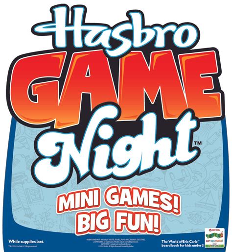 Hasbro game night Continuara.org