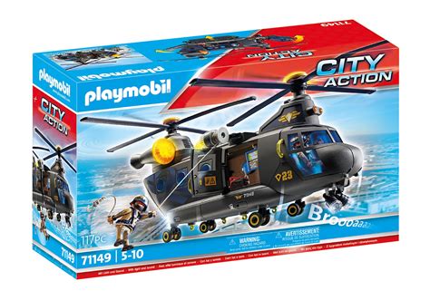 Helicoptero playmobil Continuara.org