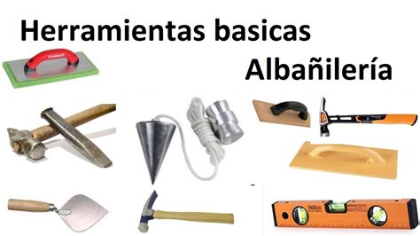 Herramientas albanil Continuara.org