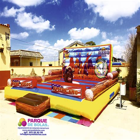 Hinchable toro mecanico Continuara.org