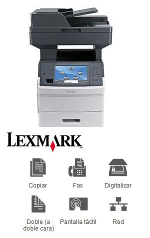Impresora lexmark x656de Continuara.org