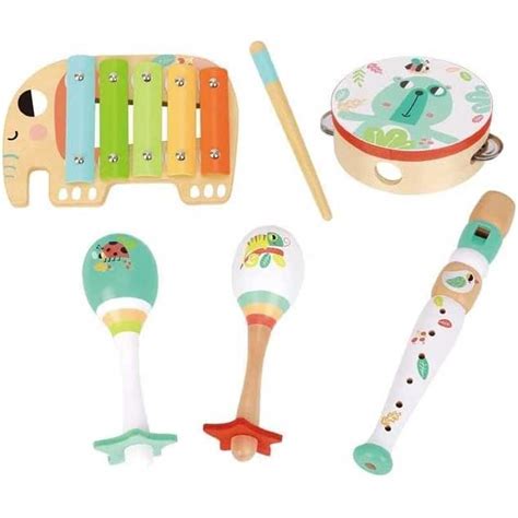 Instrumentos madera infantiles Continuara.org