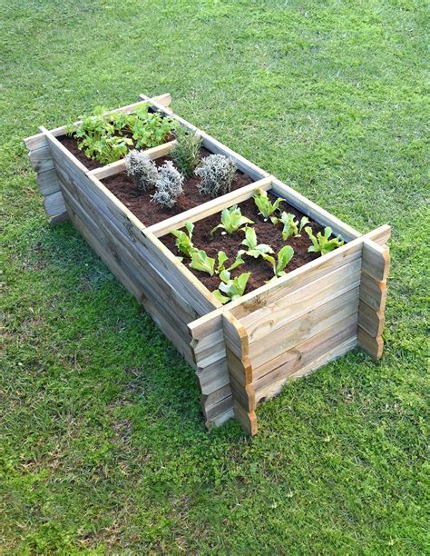 Jardinera madera huerto Continuara.org