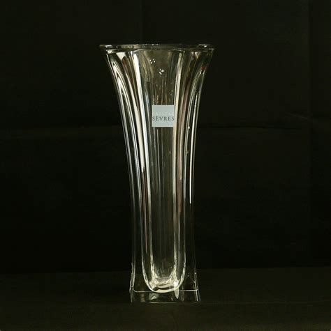 Jarron cristal sevres Continuara.org
