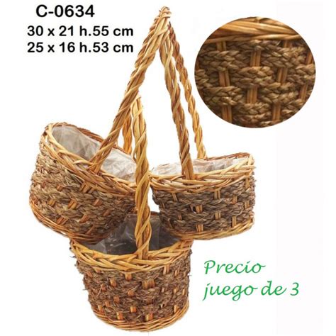 Juego 3 cestas Continuara.org