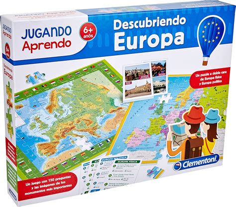 Juego descubriendo europa Continuara.org