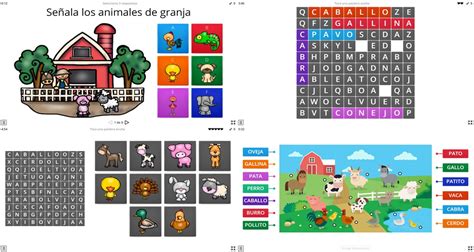 Juego interactivo animales Continuara.org