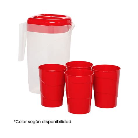 Juego jarra vasos Continuara.org