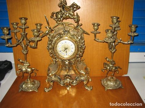 Juego reloj candelabro Continuara.org