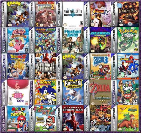 Juegos gameboy advance Continuara.org