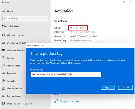 Key windows Continuara.org