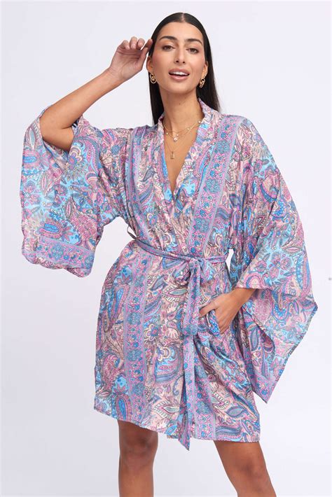 Kimono corto seda Continuara.org