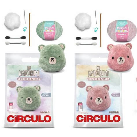 Kit completo amigurumi Continuara.org